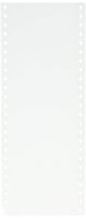 Compulabel Pinfeed Labels Fanfold Permanent Adhesive, 4" x 2 15/16", White (111600)
