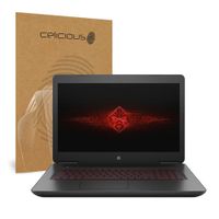 Celicious Vivid Invisible Glossy HD Screen Protector Film Compatible with HP OMEN 17 W107NA [Pack of 2]