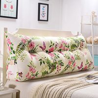 Cushion Tatami Lumbar pad Double Bedside Three-Dimensional Triangle, Soft Sofa Bed Waist Home DecorationA+ (Color : #5, Size : 902250cm)