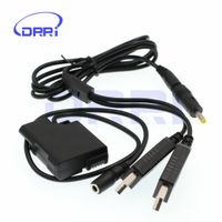 DRRI EP-5A (EN-EL14) Dual USB Adapter for Nikon D5100 D5500 D5200 P7100 P7100 Camera
