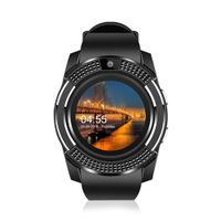 KOBWA Smart Watch,Touch Screen Wrist Watch with Camera/SIM Card Slot,Waterproof Pedometer Sedentary Reminder Sleep Sports Fitness Tracker for iPhone Android Samsung Men Women