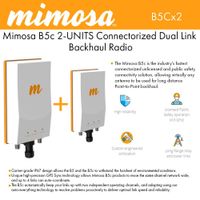 Mimosa B5c Unlicensed Connectorized Backhaul - 2 Pack