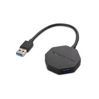 Cable Matters Ultra Mini 4 Port USB Hub (USB 3.0 Hub, USB 3 Hub)