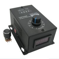 TWTADE/DC Motor Controller Motor Speed Control 6V-90V 15A 1000W 16KHZ Speed Regulator Module Support PLC Control Speed Controller Dimmer Governor Regulation Output Voltage LED Display + knob