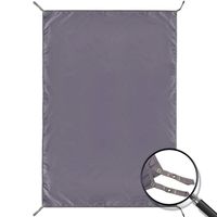 REDCAMP Waterproof Camping Tent Tarp - 55"x83", 4 in 1 Multifunctional Tent Footprint for Camping, Hiking and Survival Gear, Lightweight and Compact