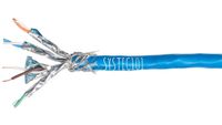 Cat7 1000 FT | Cat7 Plenum | 23 AWG | 750MHz | S/FTP Cable | RoHS Compliant | Plenum Rated | Pure Copper Category 7 Shielded Ethernet Cable
