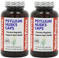 Yerba Prima Psyllium Husks , 625 Mg, 180 Capsules (2 pck)