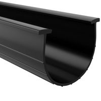 Garage Door Bottom Weather Seal T-Ends 20 feet Long and 3.75 Inches Width, Black Strip with T-Ends Size 5/16 Inches, Garage Rubber Seal Replacement