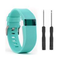 VAN-LUCKY Silicon Replacement Bands Strap Bracelet Wristband for Fitbit Charge HR Band Accessories Large (NOT fit Fitbit Charge, Fitbit Charge 2)