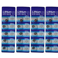 Generic Cr1025 Br1025 1025 3V Lithium Batteries 20 Pcs 4 Cards FBA
