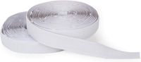 Darice Hook and Loop Strips - Strong Self-Adhesive Interlocking Tape - Great for Sewing, Crafting, Around The House and Classroom - Easily Cut to Size - 3/4" W x 15' L, White