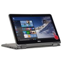 Dell Inspiron 3168 2-in-1 11.6" Convertible Laptop PC - Intel Celeron N3060 2.4GHz 4GB 32GB Windows 10 Home