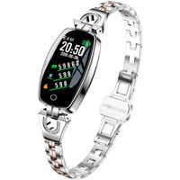 Pard Women's Smart Watch, Fashion Heart Rate Blood Pressure Activity Fitness Tracker, Silver