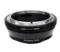 Fotasy FD Lens to Fuji X Adapter, Canon FD Lens to Fujifilm X Mount Adapter, Compatible with Fujifilm X-Mount X-Pro2 X-E2 X-E3 X-A5 X-M1 X-T1 X-T2 XT3 X-T10 X-T20 X-T30 X-H1