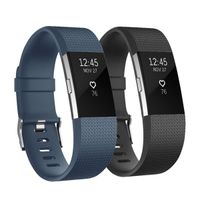 Fundro Replacement Bands Compatible with Fitbit Charge 2, Classic & Special Edition Adjustable Sport Wristbands