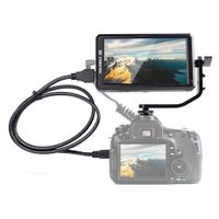 Feelworld F6 5.7 Inch Full HD 1920x1080 IPS LED Panel On-Camera Monitor with 160 ° Wide Viewing Angle Support 4K HDMI Input 450 Brightness 1200/1 Contrast