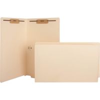 Business Source 11 Point Manila Fastener Folders