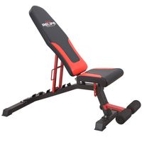 RELIFE REBUILD YOUR LIFE Adjustable Weight Bench, Utility Workout Bench for Home Strength Training, Gym Incline Decline Bench for Full Body Exercise