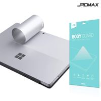 Ultra Thin Protective Decal Skin Cover for New Microsoft Surface Go 2018, Vinyl Decorative Tablet Back Cover Protector, Silver