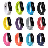 Tkasing mi Band 4 Strap,Band for Xiaomi 3/Xiaomi 4 Smartwatch Wristbands Replacement Accessories Straps Bracelets for Mi Band 4 Strap (Not for Mi1/2)