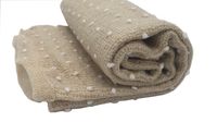 FRECI Baby Photography Props Long Ripple Wrap Newborn Baby Photography Wrap Blanket (Light Pink)