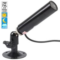 ePathChina 3.6mm Lens 700TVL 1/3 Sony Effio-e 960H CCD Waterproof Mini Spy Hidden Camera DC 12V Bullet CCTV Surveillance Camera TV Standard - NTSC