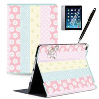 LJX iPad 7th Generation 10.2" 2019 Case Snoopy Cute Cartoon Cover PU Leather Stand Protection Smart Auto Sleep/Wake Shell Compatible for Apple iPad 10.2 inch 2019#L