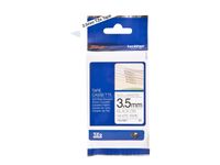 BRTTZEN201 - TZ Super-Narrow Non-Laminated Tape for P-Touch Labeler