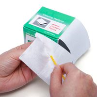 Fiber Optic Cleaning Wipes,TUTOOLS Universal Connector Fiber Optic FOCP FC/SC/ST 2.5mm 1.25mm LC Bare Fiber Universal Connector Fiber Optic