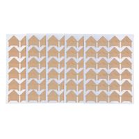 CosCosX 120 Pack Glitter Self Adhesive Photo Corners,Acid Free Paper Photo Foto Mounting Corners Stickers for DIY Scrapbook,Picture,Album,Journal,Dairy,Khaki,5 Sheets