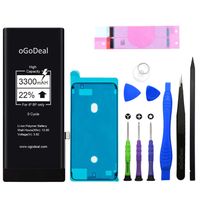 oGoDeal Battery Replacement Compatible for iPhone 8 Plus High Capacity Battery 3300mAh