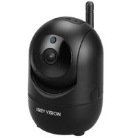 USKEYVISION WiFi Home Security Camera,1080P WiFi Indoor Camera, Dome IP Camera,Pet/Baby WiFi Home Surveillance Camera(Black)