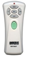 Hampton Bay Replacement for UC7080T Remote Control Only and Includes Wall Mount for Hampton Bay Ceiling Fans + 1 Year Warranty - CHQ7080T (with Up Light & Reverse Keys - RR7080T)