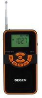DEGEN DE22 3-in-1 Rechargeable AM/FM Shortwave Radio, Portable Speaker & MP3 Player with Built-in Micro SD/TF Card Reader