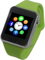Funntech Smart Watch for Kids with Pedometer Bluetooth Unlocked 2G GSM Phone Call 1.54 Inch Touchscreen Camera, Green
