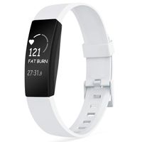 Tobfit Band Replacement Compatible with Fitbit Inspire HR & Fitbit Inspire Accessories for Women Men, Large, White