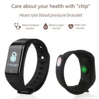 Smart Watch for Women Men, [Fitness Wireless Bluetooth Watch Gift] Waterproof [Wrist Watch ] Bracelet -Sport Watches with Heart Rate/Blood Oxygen Pressure (Black)