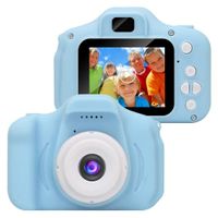 Children Mini Digital Camera for Girls Boys Age 3-10, Toddler Rechargeable Shockproof 2 Inch Screen HD Video Recorder Camcorder Educational Toys