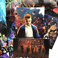 Stranger Things Sticker Sheet 36 Piece Multicolor Decal Set for Car Laptop Motorcycle Bicycle Luggage Graffiti Patches Skateboard No Duplicate Sticker Pack