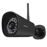Foscam 1080P Full HD Outdoor Bullet IP Camera,25fps WiFi Surveillance Camera with Human-Only & Motion Detection,66FT Night Vision,IP66 Waterproof,Free Cloud Service, Alexa Compatible,G2 Black