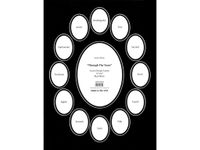 PA Framing, Specialty Double Mat, 12 x 16 inches - White Core and Black Inner