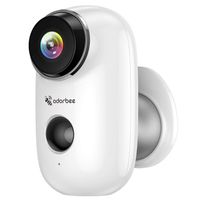 Adorbee WiFi Outdoor Wireless Security Camera System for Home - Smart CCTV Surveillance Camera with PIR Motion Detector, Dual Audio, Night Vision, Powerful Battery - 1080p HD