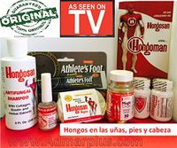 Hongosan Kit Completo Hair Skin and Nails Fungus , Athlete´s Foot, Caspa, Dandruff, Scalp, Toenail Nail Fungus Hongosan Miracle Brush & Hongosan Magic Drop El Hongosan Original El Unico Que Usted Ve En La Tv Hongoman De Hongosan Corp