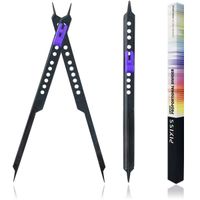 Proportional Divider Artist Drawing Tool for Artists by Pixiss Professional Compass Caliper Scale Divider Drawing Supplies, Drafting Tools, Projector or Camera Lucida Alternative - With Guide and Case