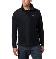 Columbia Men's Steens Mountain Full Zip Soft Fleece Vest, Black, Small