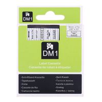 Great Quality Cowell-Color Label Tape Cassette for Dymo D1 40910 Black on Clear 9mm x 7M 1 pack