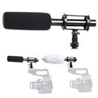 XLR Shotgun Microphone Interview, Sevenoak BY-PVM1000 Pro Broadcast-Quality Mic with Windscreen & Shock Mount & 3 Pin XLR Output for Canon 6D Nikon D800 Sony Camcorders New Gathering YouTube Video