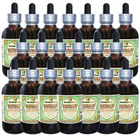 Marshmallow (Althaea Officinalis) Glycerite, Organic Dried Root Alcohol-Free Liquid Extract (Brand Name: HerbalTerra, Proudly Made in USA) 20x4 fl.oz (20x120 ml)