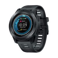Smart Watch BT4.0 Waterproof Sport IPS Touch Screen Bracelet for Android iOS (Black)