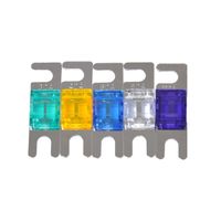 WINOMO 5Pcs Mini ANL Fuses 30A 40A 60A 80A 100A Audio Power Wire Boat Electronics Fuse